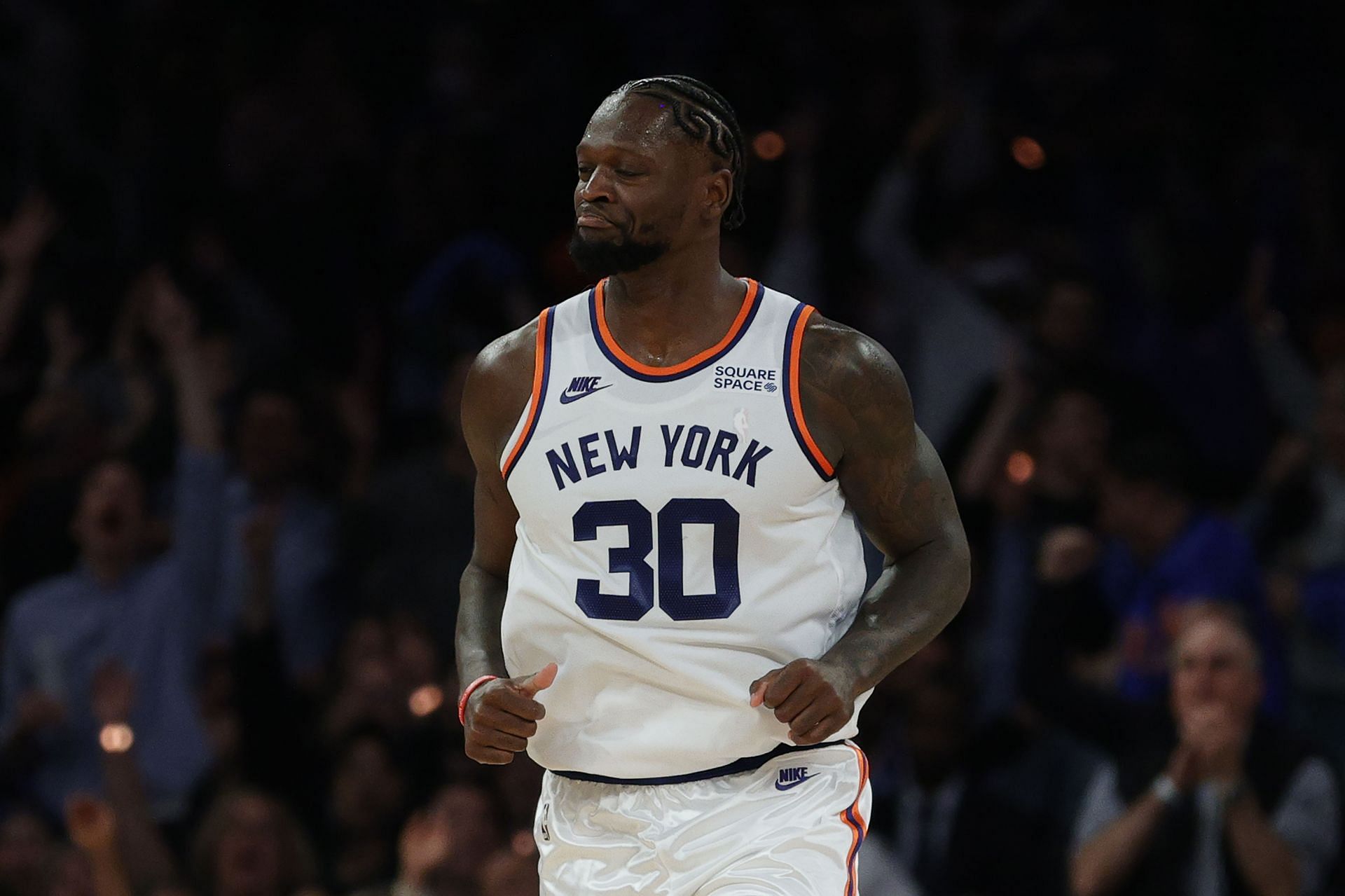 Julius Randle's ability to pass out of double teams and off the dribble is an invaluable part of the New York Knicks' offense.